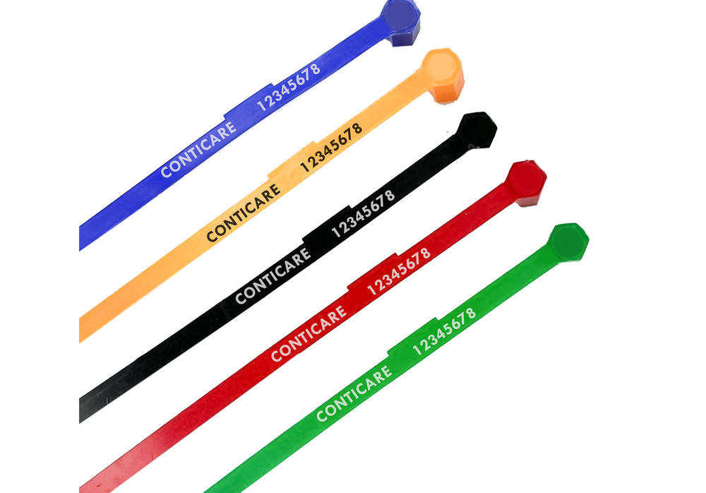 Conticare Plastic Fixed Length – Strap Seal branding & customization
