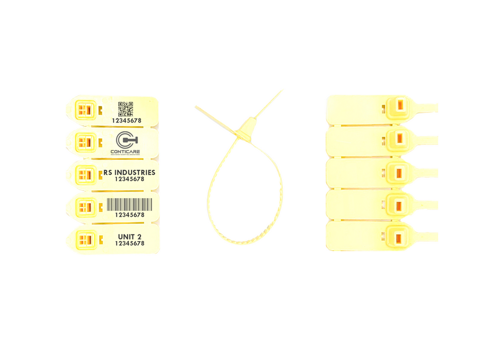 Conticare Plastic Pull Tight Seals – PTM branding & customization