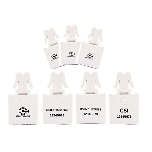 Conticare Plastic Bag Seals (Anchor-Shaped) branding & customization