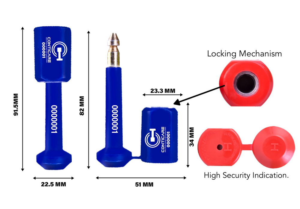 Conticare High Security Bolt Seal - SSP 11 specifications